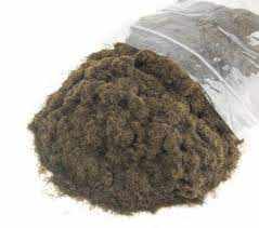 WWScenics 2mm scorched static grass in dark brown and golden tones for realistic burnished terrain modeling and diorama basing