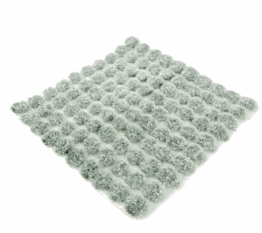 WWScenics 6mm Iced Winter Tufts self-adhesive static grass for model layouts and dioramas