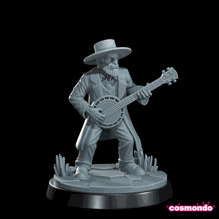 32mm Mad Old Banjo, Cthulhu Investigator