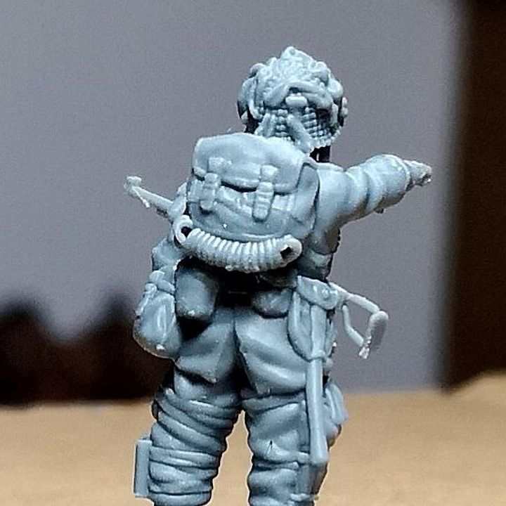 28mm WW2 US paratrooper NCO