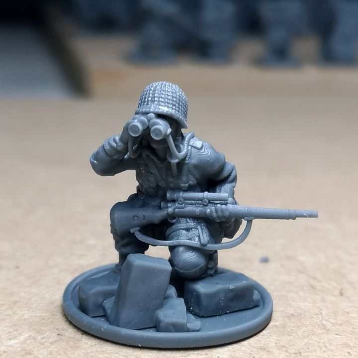 28mm WW2 US Paratrooper SNIPER
