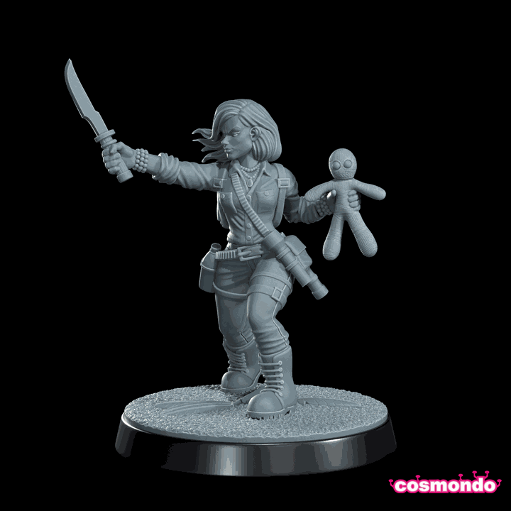 32mm The Voodoo Expert, Cthulhu Investigator