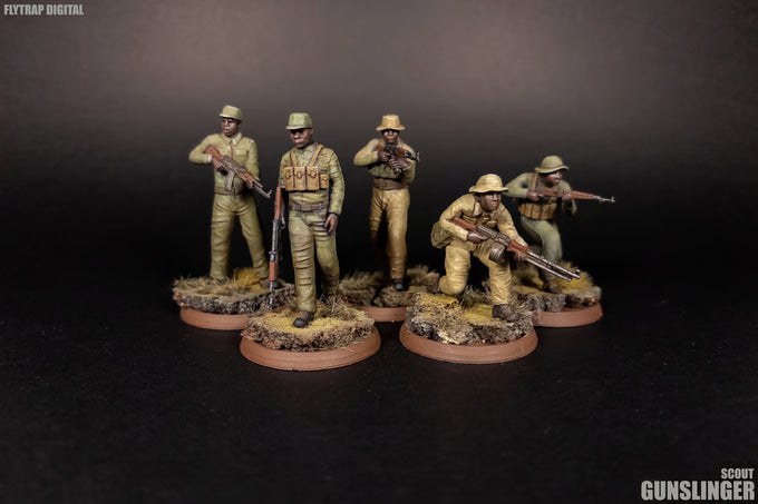28mm Modern GUNSLINGER: ZANLA 4