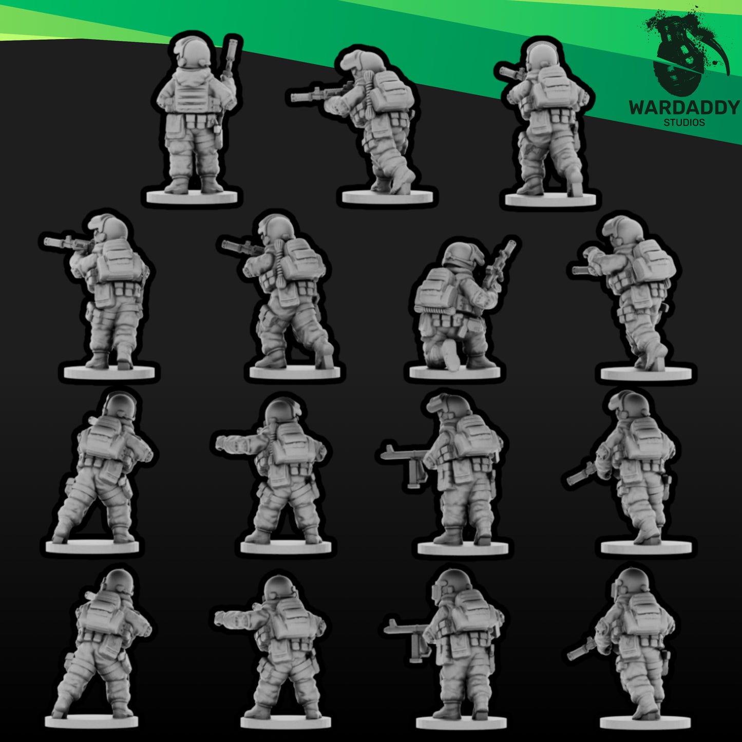 15mm Modern Russian Operators Squad 1
