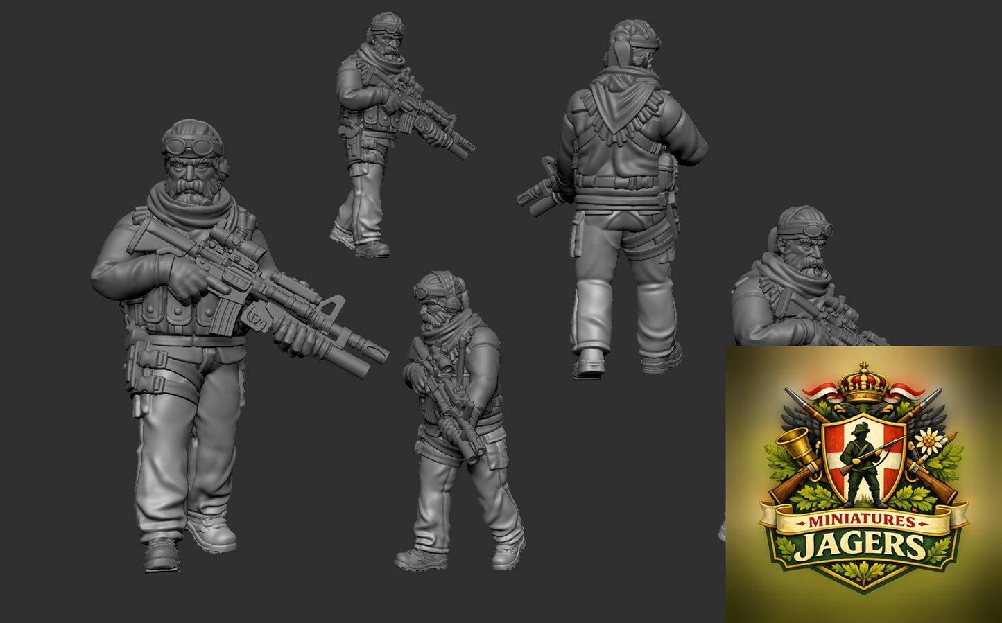 32mm US Green Berets in Afghanistan 1