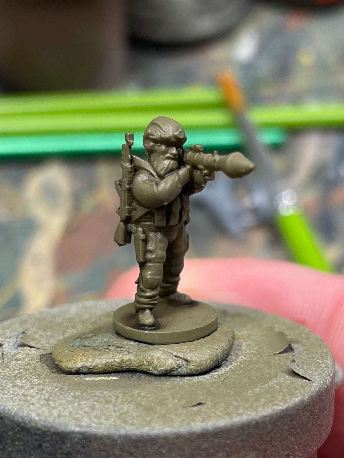 15mm Modern Chechen and Middle East Insurgent Fighter Pack