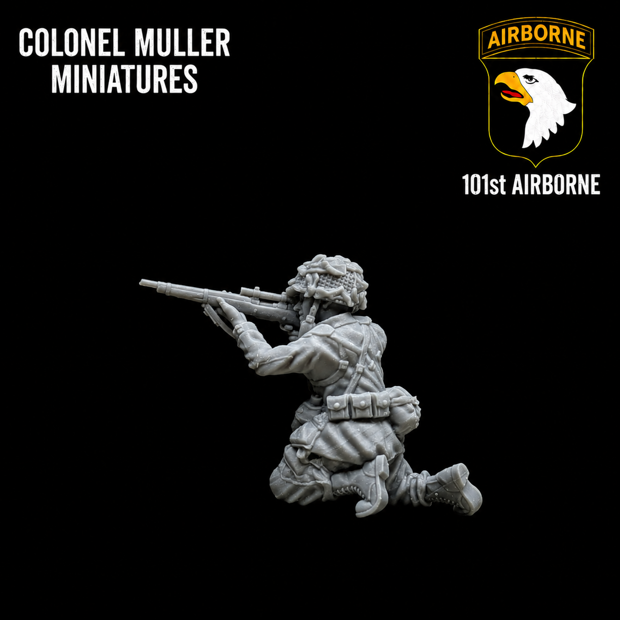 28mm WW2 US AIRBORNE Sniper
