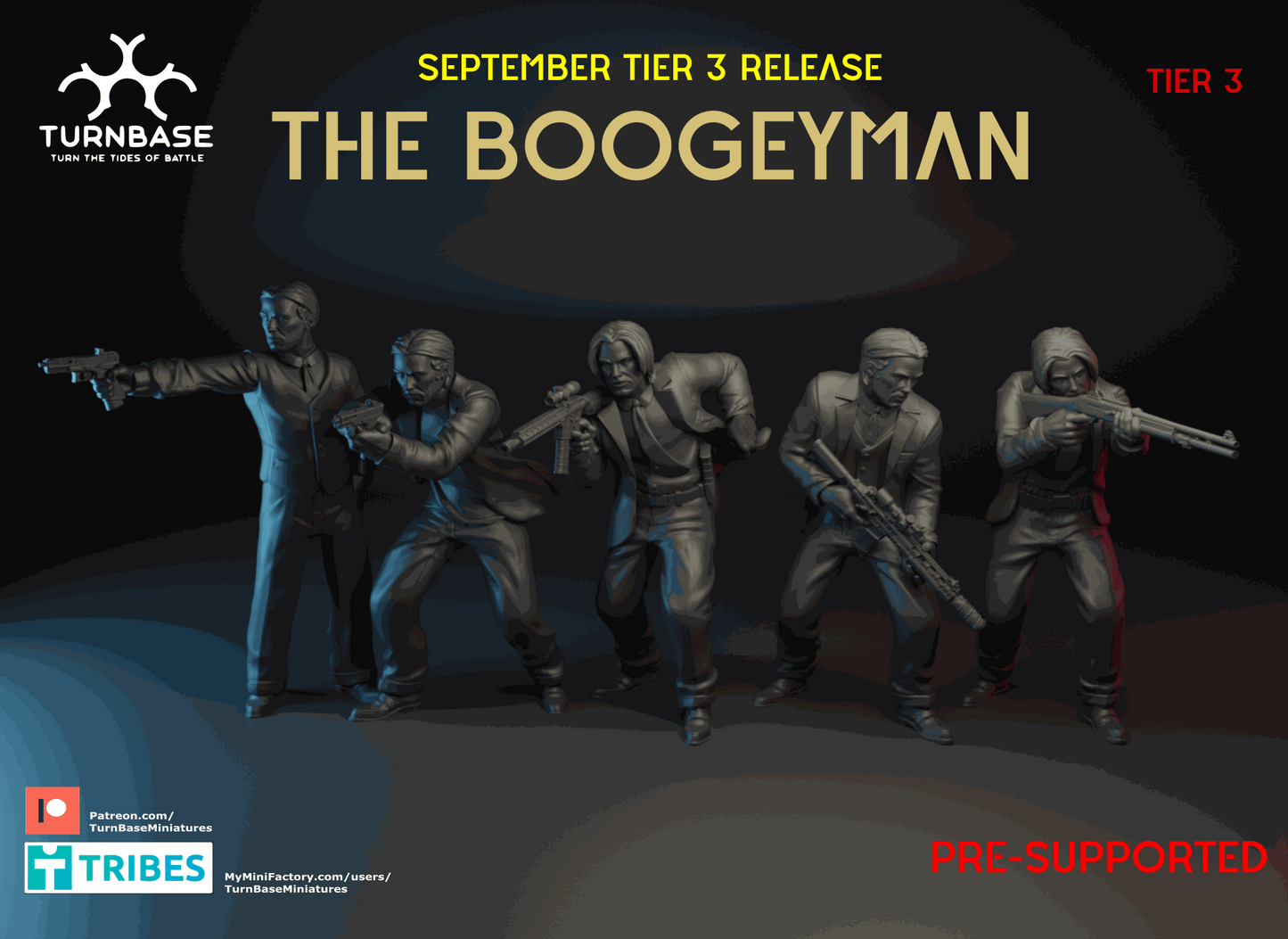 28mm modern covert special forces operator miniatures set of 5 unpainted resin wargaming models