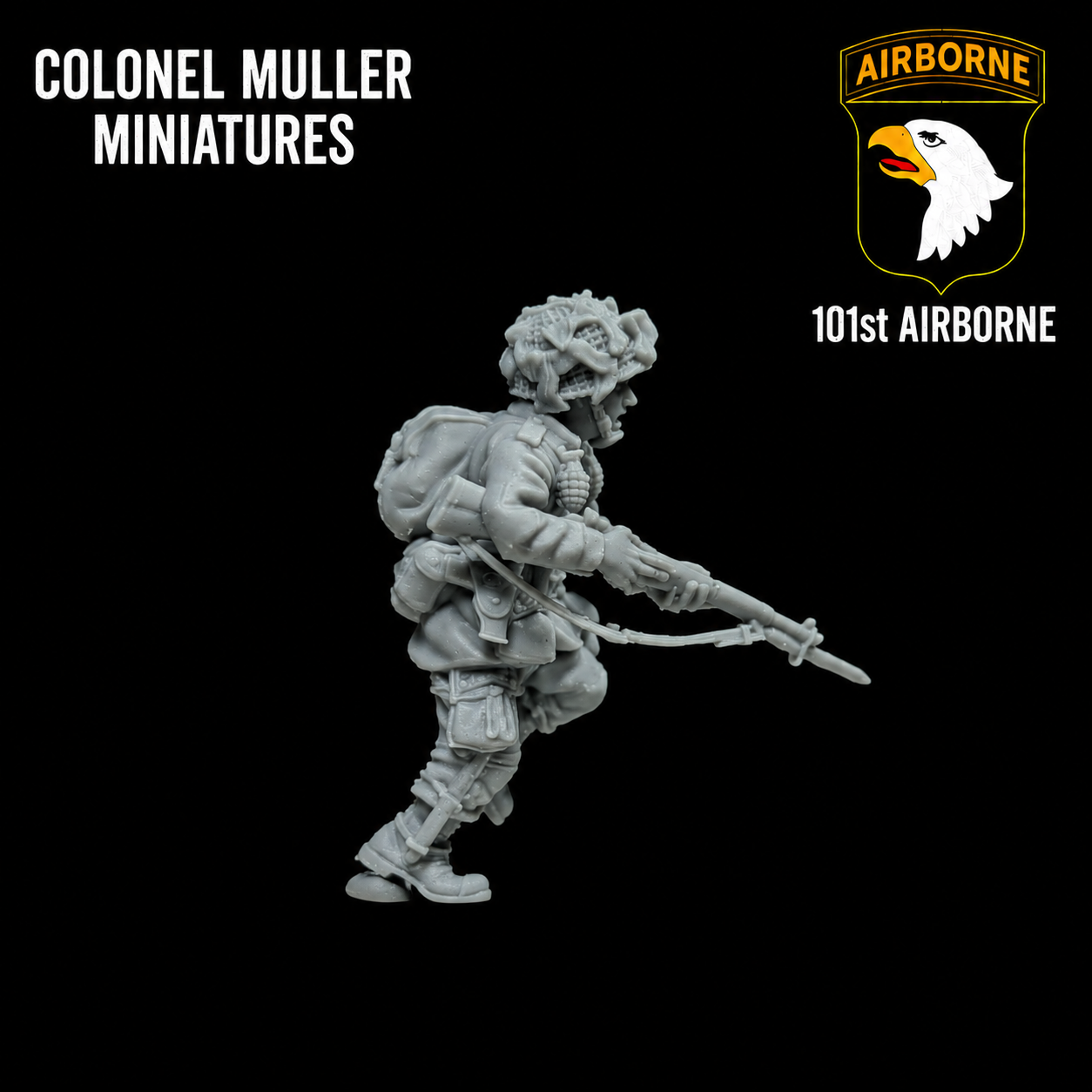 28mm WW2 US AIRBORNE BAYONET JOE