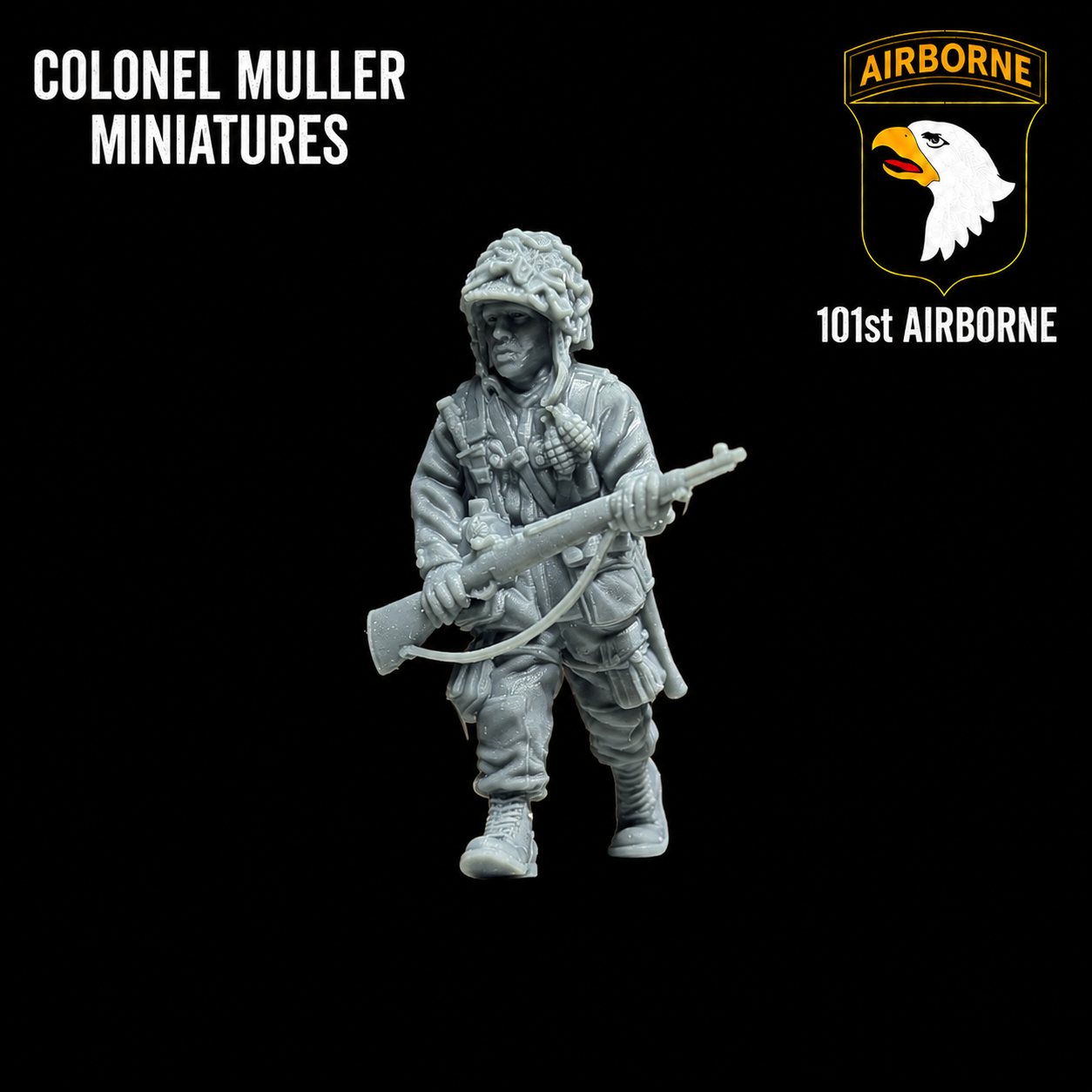 28mm WW2 US AIRBORNE Marching Wilson