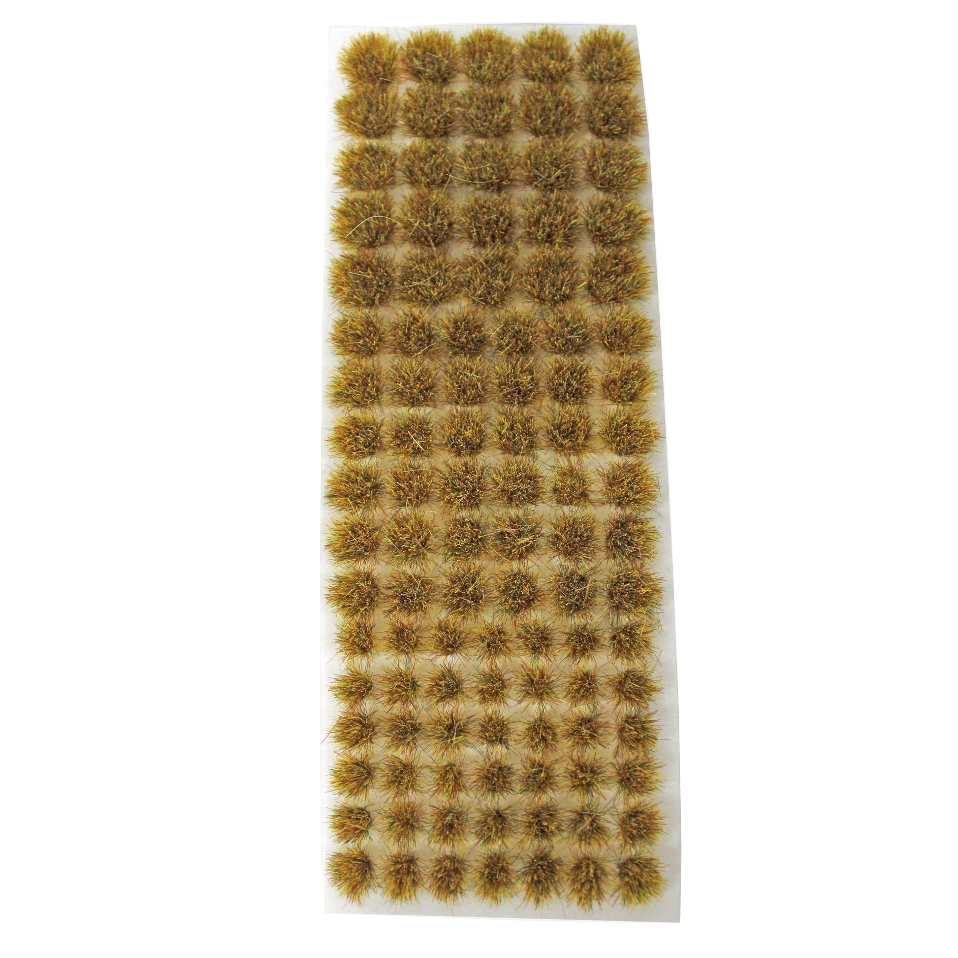 WWScenics 6mm Dead Tufts self-adhesive static grass for model railway and diorama scenery