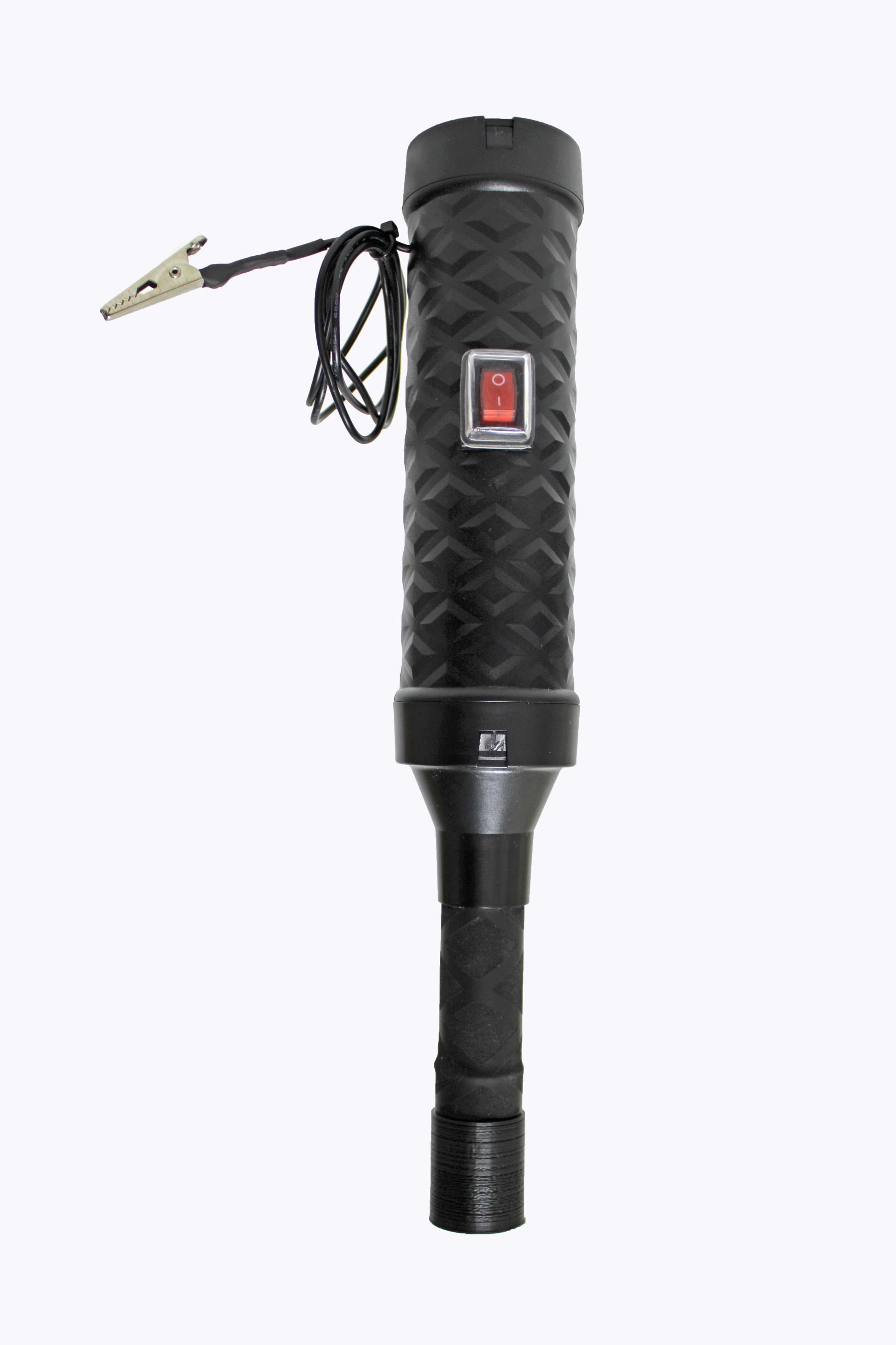 WWScenics Pro Grass Detailer static grass applicator tool with textured grip and power switch for modeling and diorama landscaping