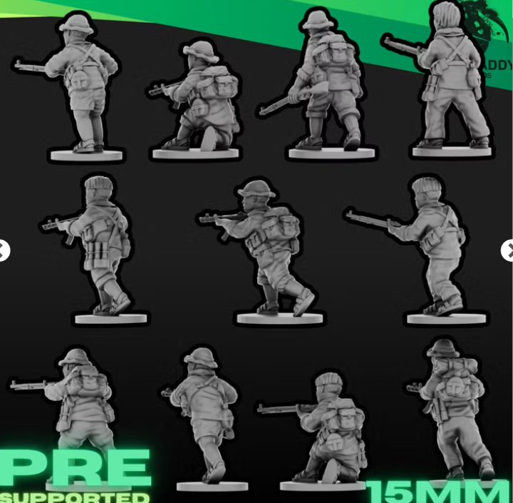 15mm Modern VietCong Antique Weapons