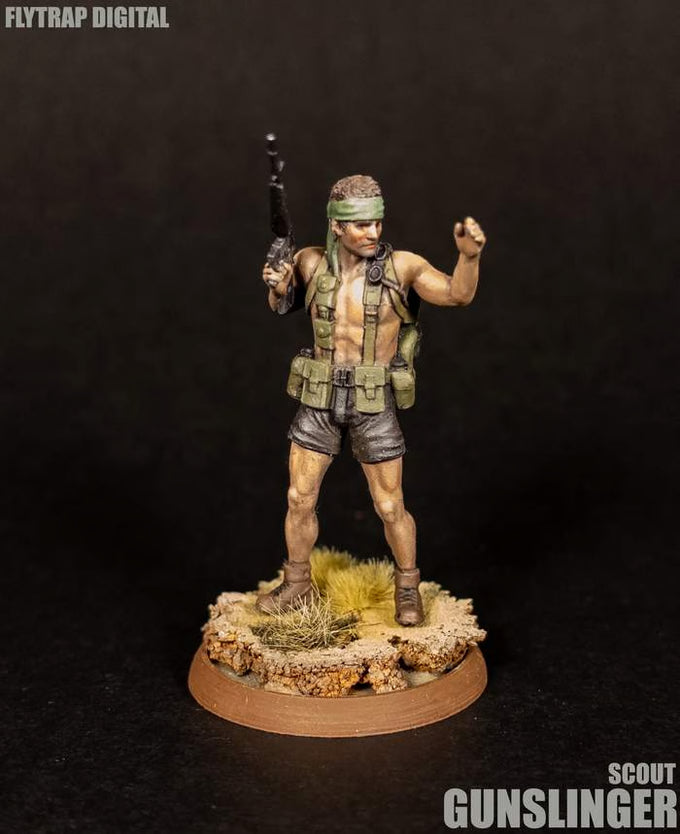 28mm Modern GUNSLINGER: Selous Scouts 2