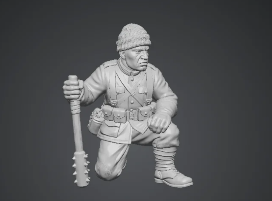 28mm WW1 Borinqueneer US Infantry