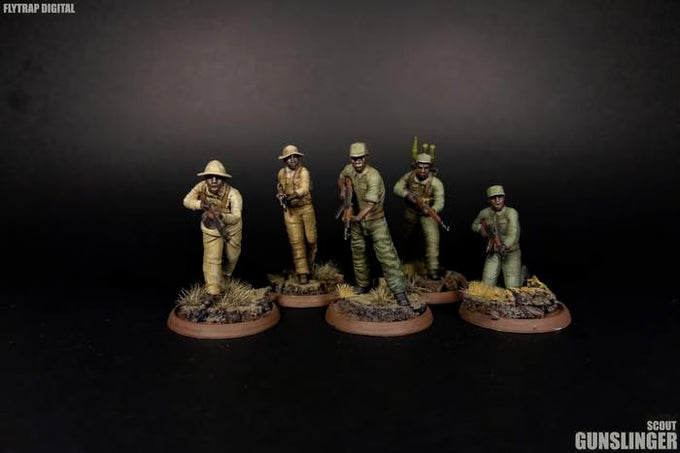 28mm Modern GUNSLINGER: ZANLA 4