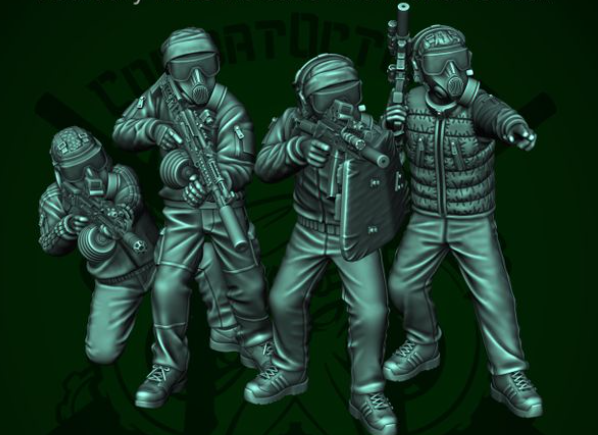 28mm Modern Deniable Assaulter