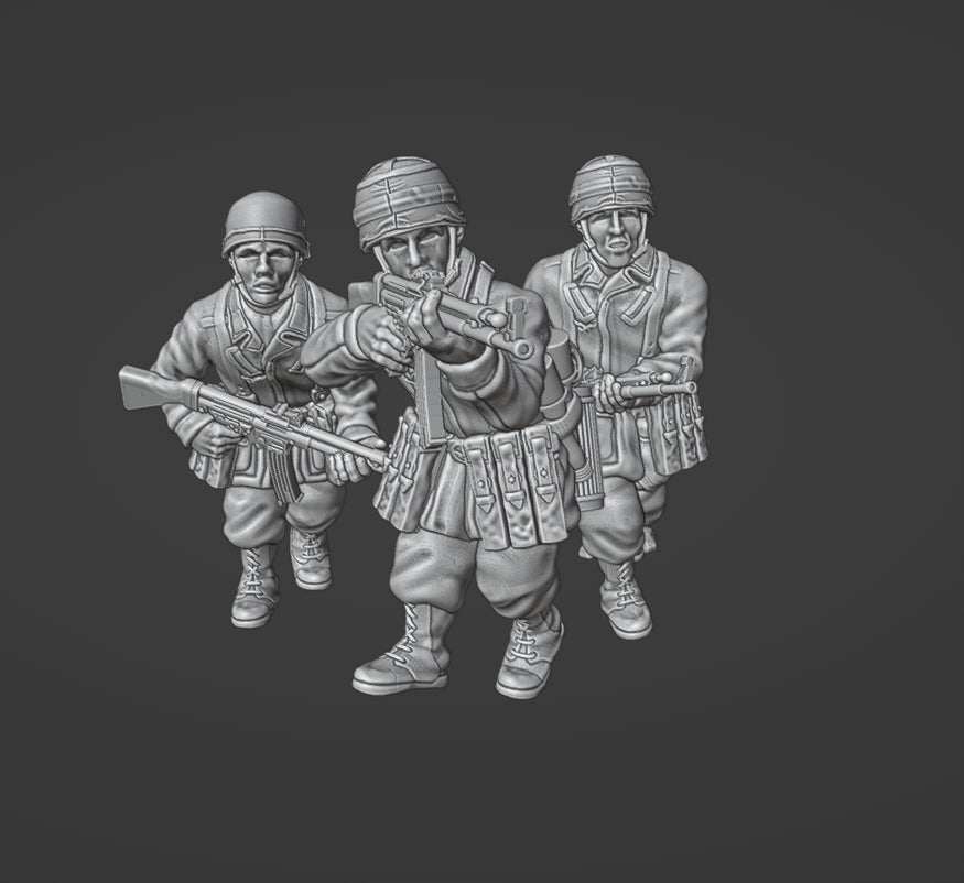 28mm German Fallschirmjager STG44 Team 2
