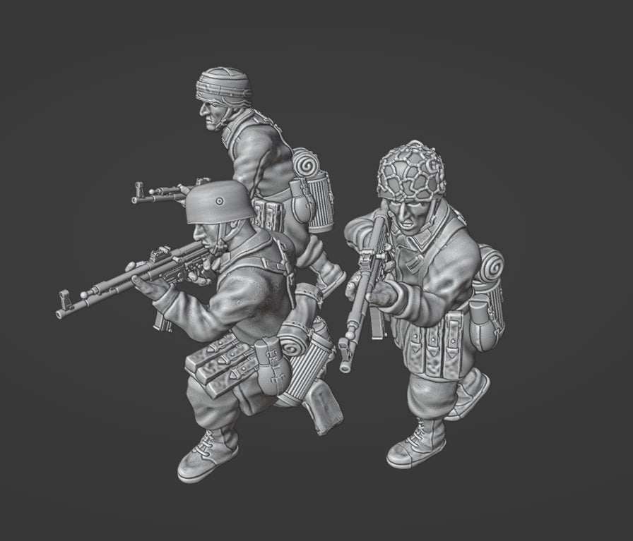 28mm German Fallschirmjager STG44 Team 1