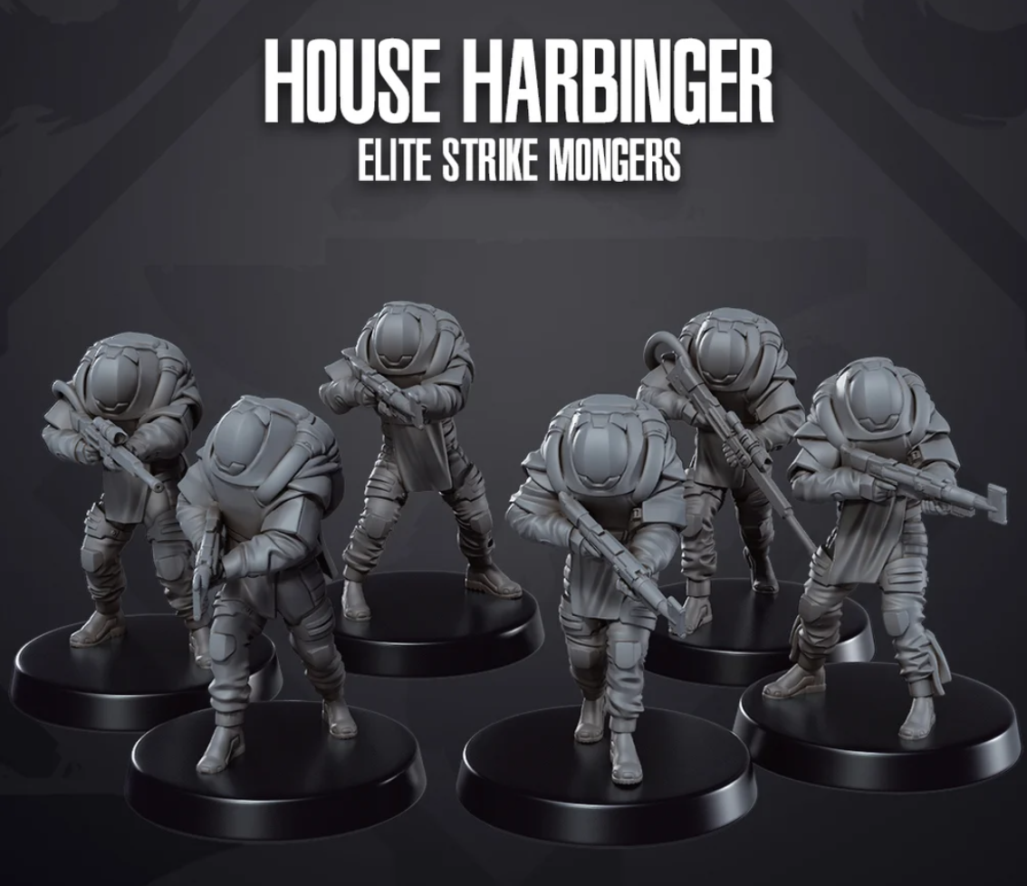 32mm House Harbinger Strike Monger Bundle