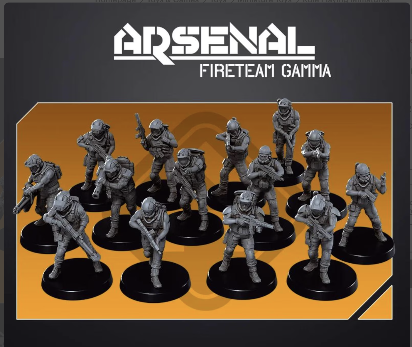 32mm Arsenal Fireteam Gamma