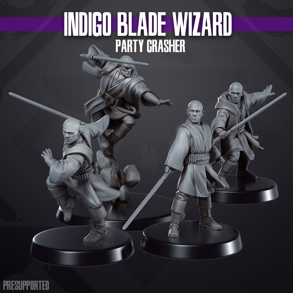 32mm Indigo Blade Wizard