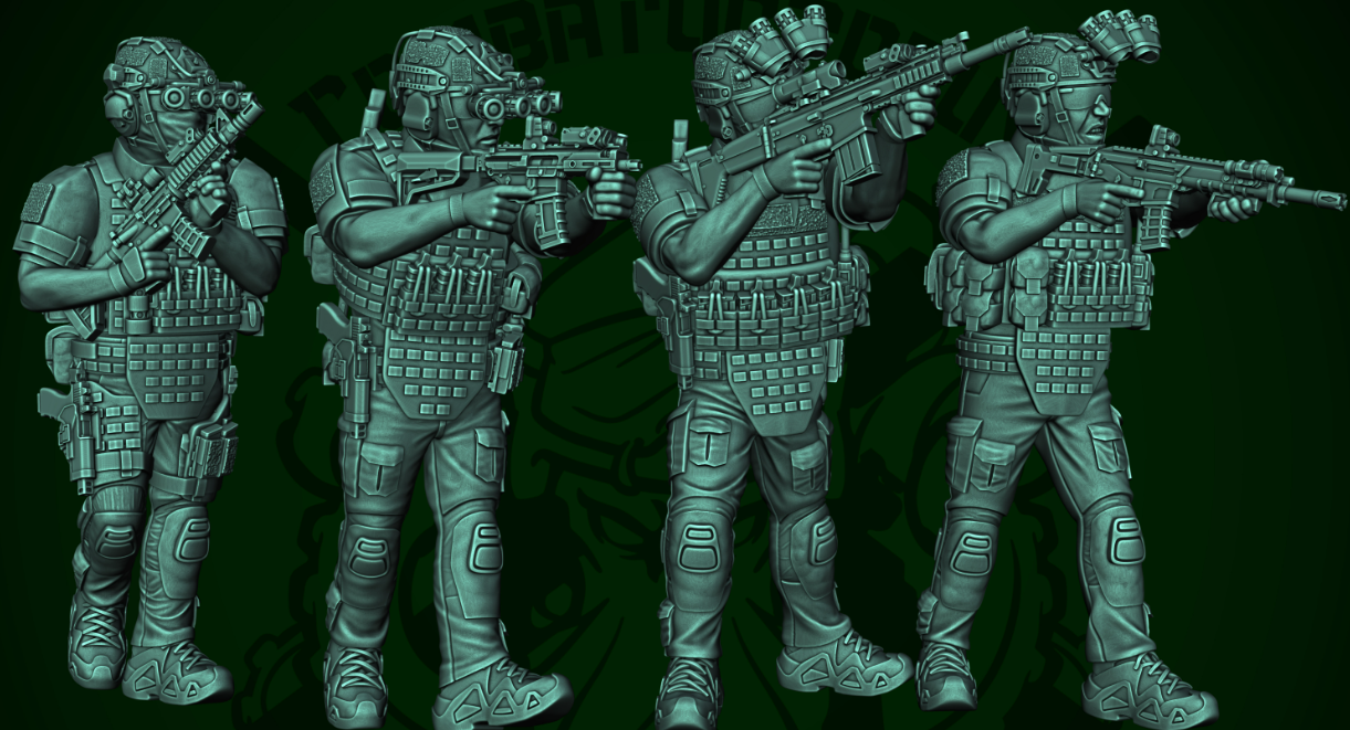 28mm Modern North American and Western Europe