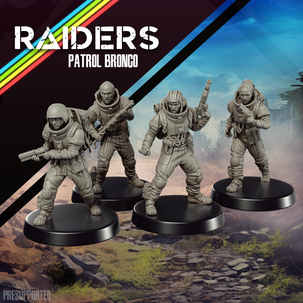 32mm Raiders Patrol Bronco