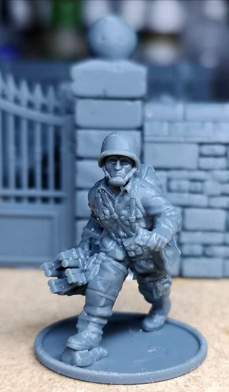 28mm WW2 Normandy ruins set