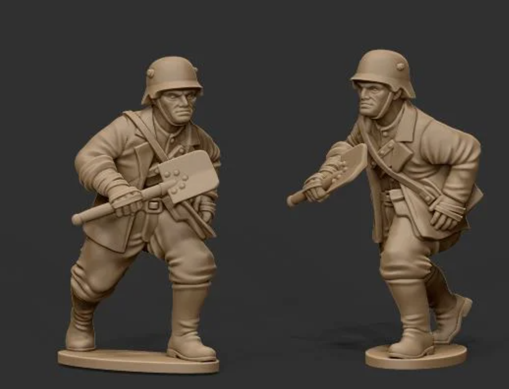 28mm WW1 German Saboteur