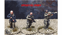 28mm modern operator Yemen military figures set of three with tactical gear and weapons