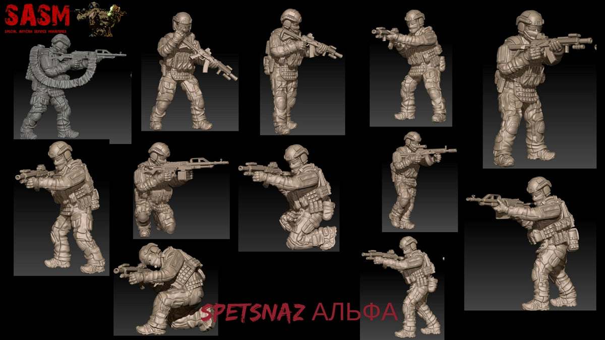28mm Modern Spetsnaz Аlpha