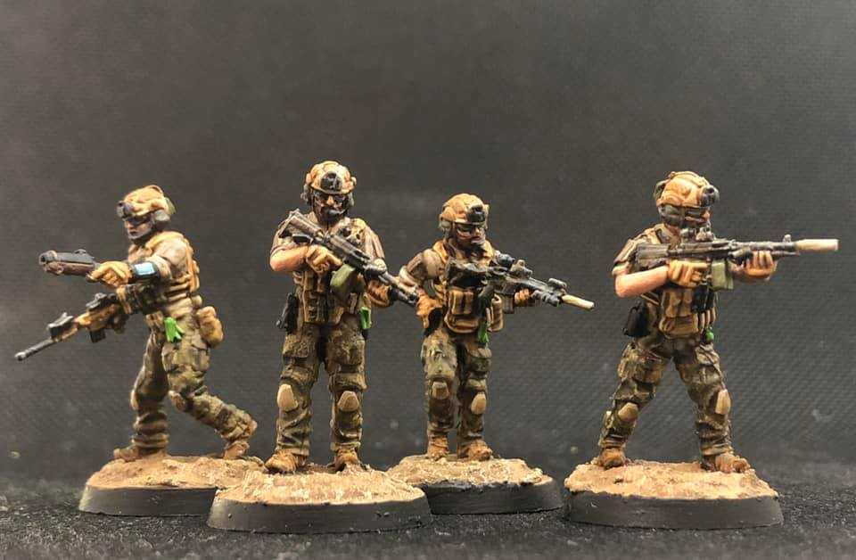 28mm Modern SEALs in Syria