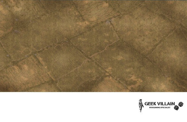 Geek Villain Wargaming Battle Mat 6x4 Bloody Fields