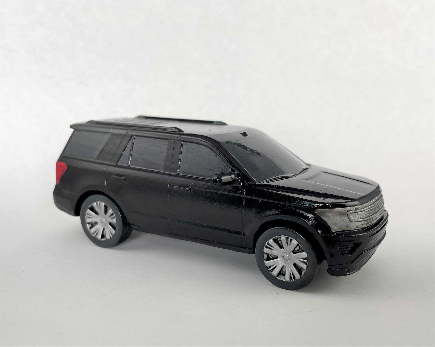 28mm modern Suv6ex 1/50 scale black resin model SUV unpainted and unassembled