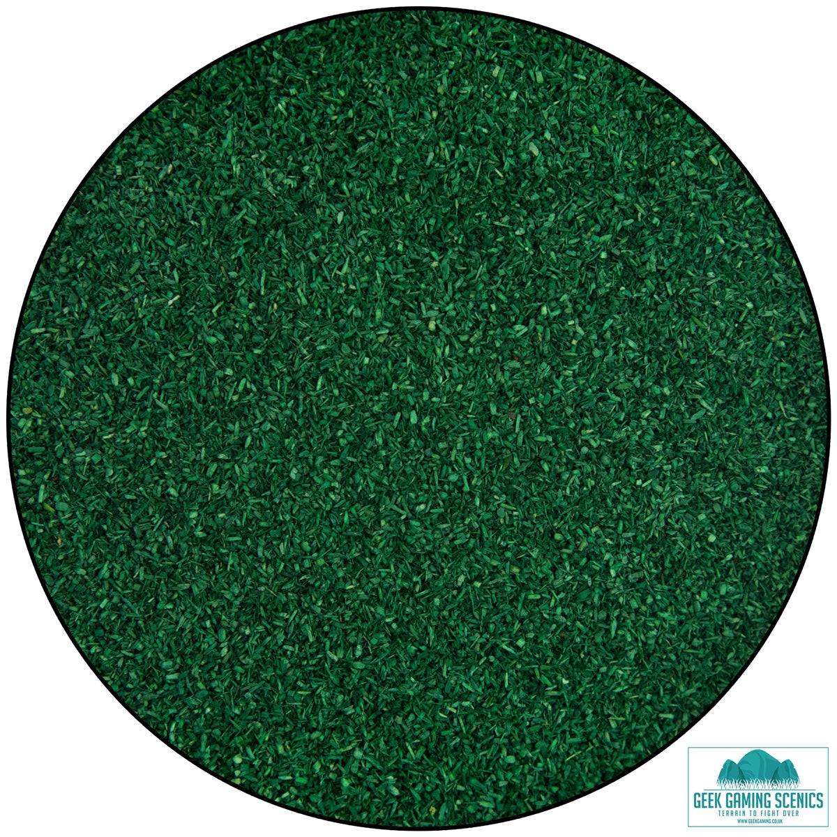 Lukes Aps Scatter Green Pasture premium dyed sawdust scatter for realistic model ground cover and terrain effects, 40g