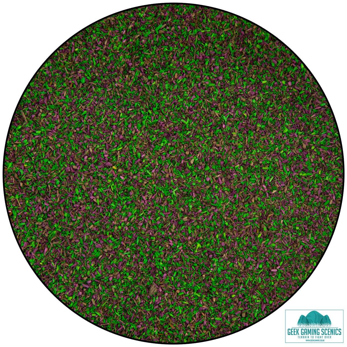 Luke's Aps Scatter Moorland Mixture dyed sawdust scatter for realistic model terrain and hobby ground cover