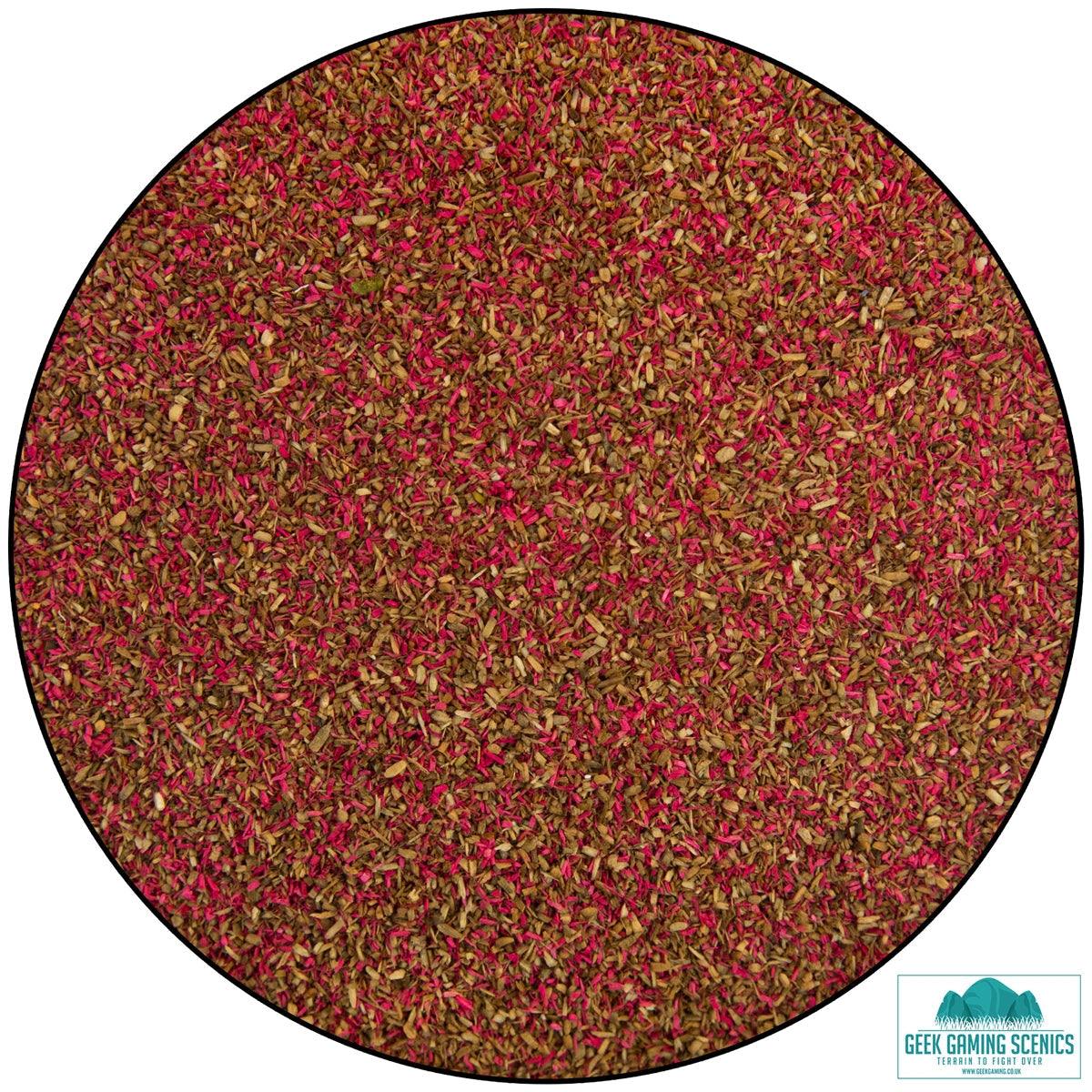 Lukes Aps Scatter red sandstone dyed sawdust blend for model terrain and diorama ground cover
