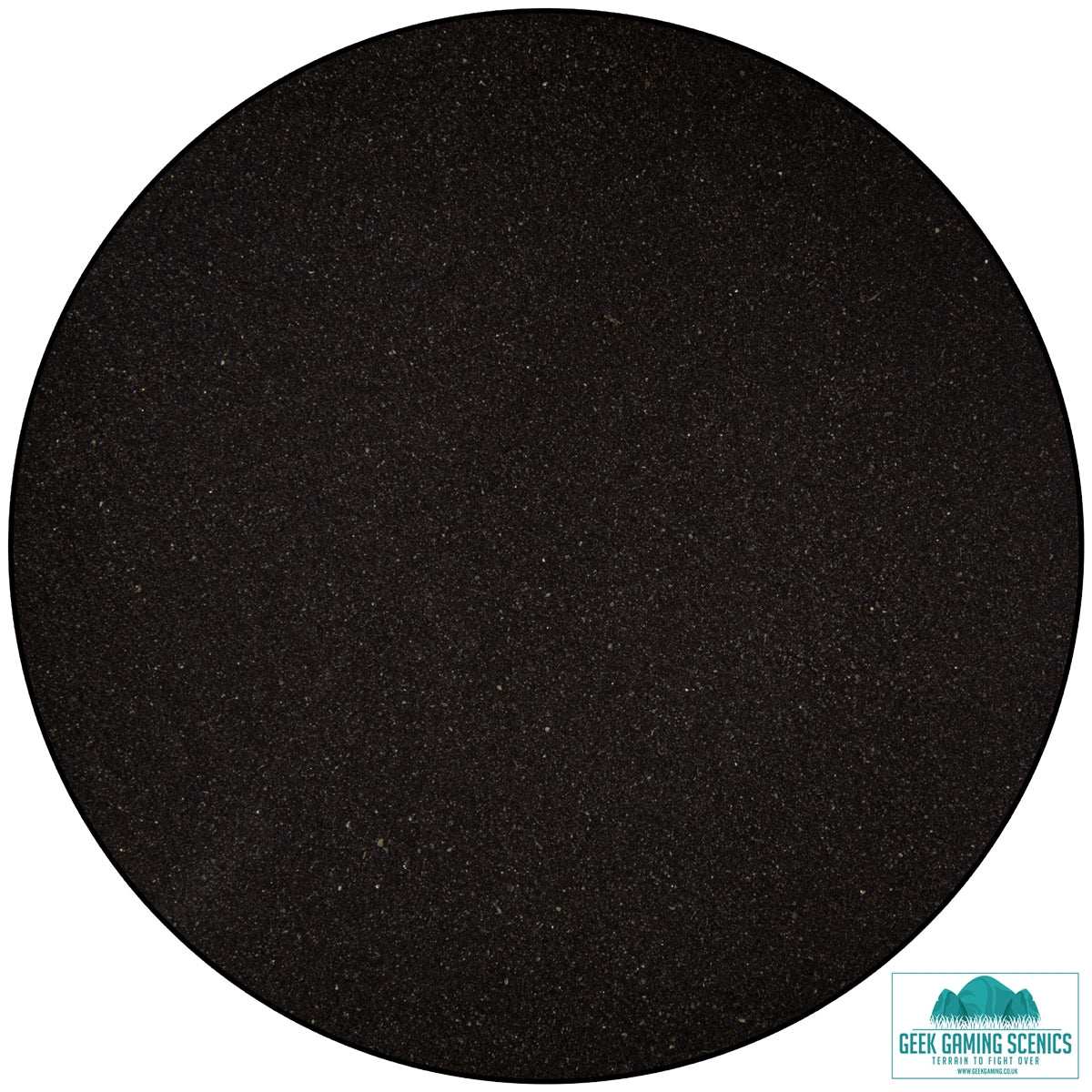 Lukes Aps Base Ready Black Sand 180ml for miniature basing with mixed sands, gravels, and aggregates