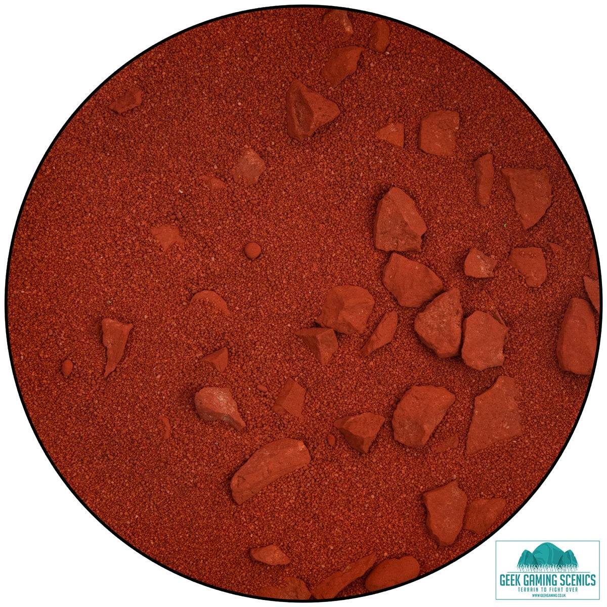 Lukes Aps Base Ready Mars Earth 180ml custom mixed red sand and gravel miniature basing material