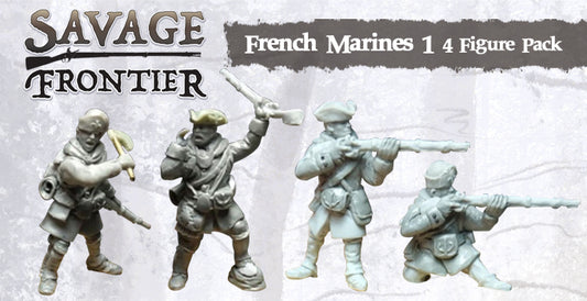 28mm Winter French Marines 1