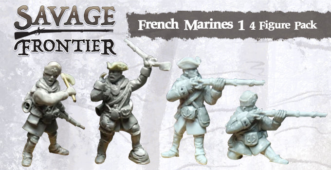28mm Winter French Marines 1