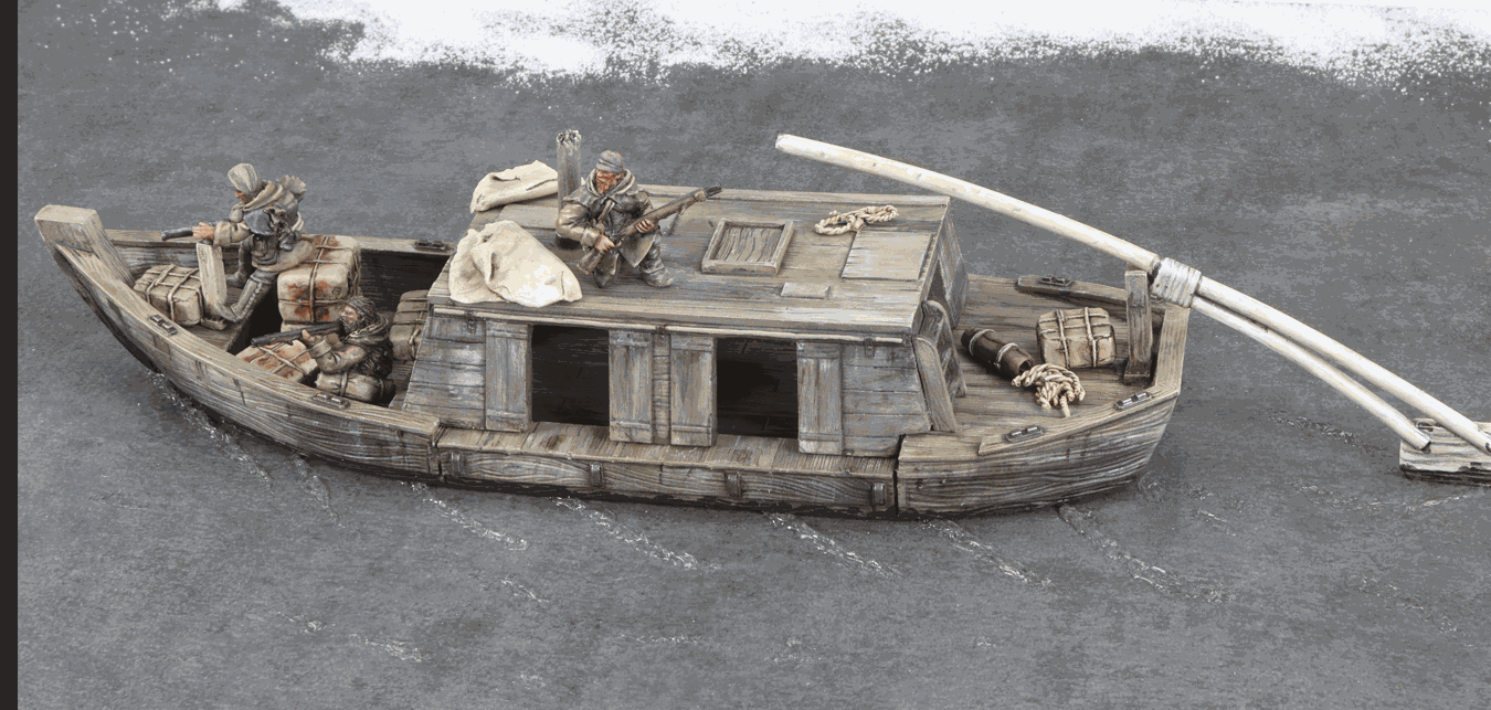 28mm Savage Frontier Boat