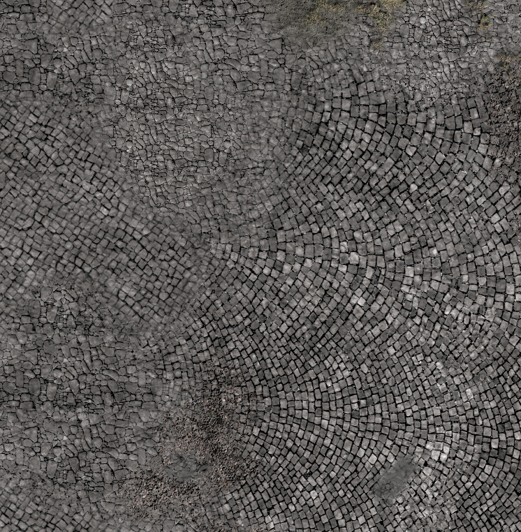 GEEK VILLAIN WARGAMING BATTLE MAT 6X4 Cobblestone