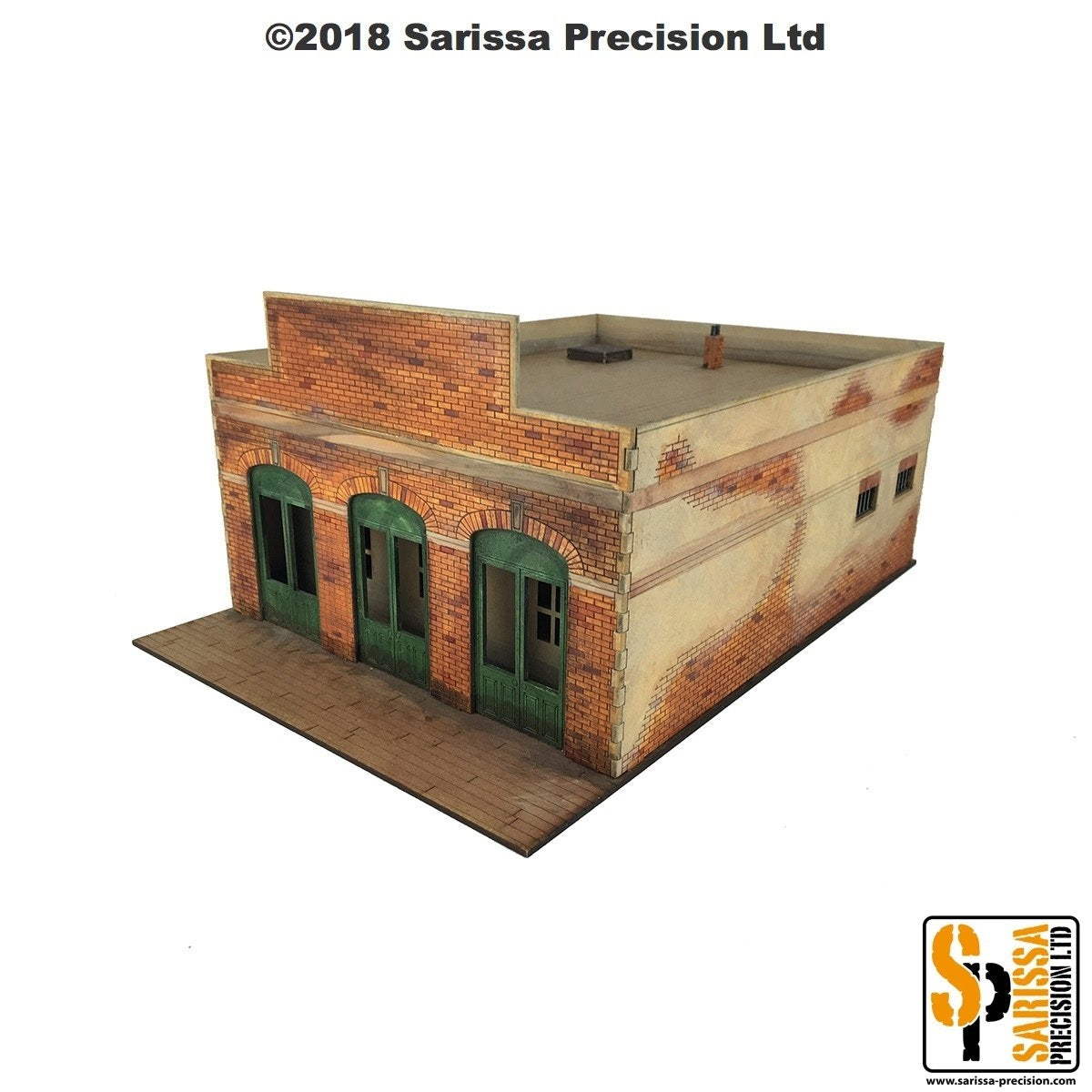 28mm Modern Brick Bank