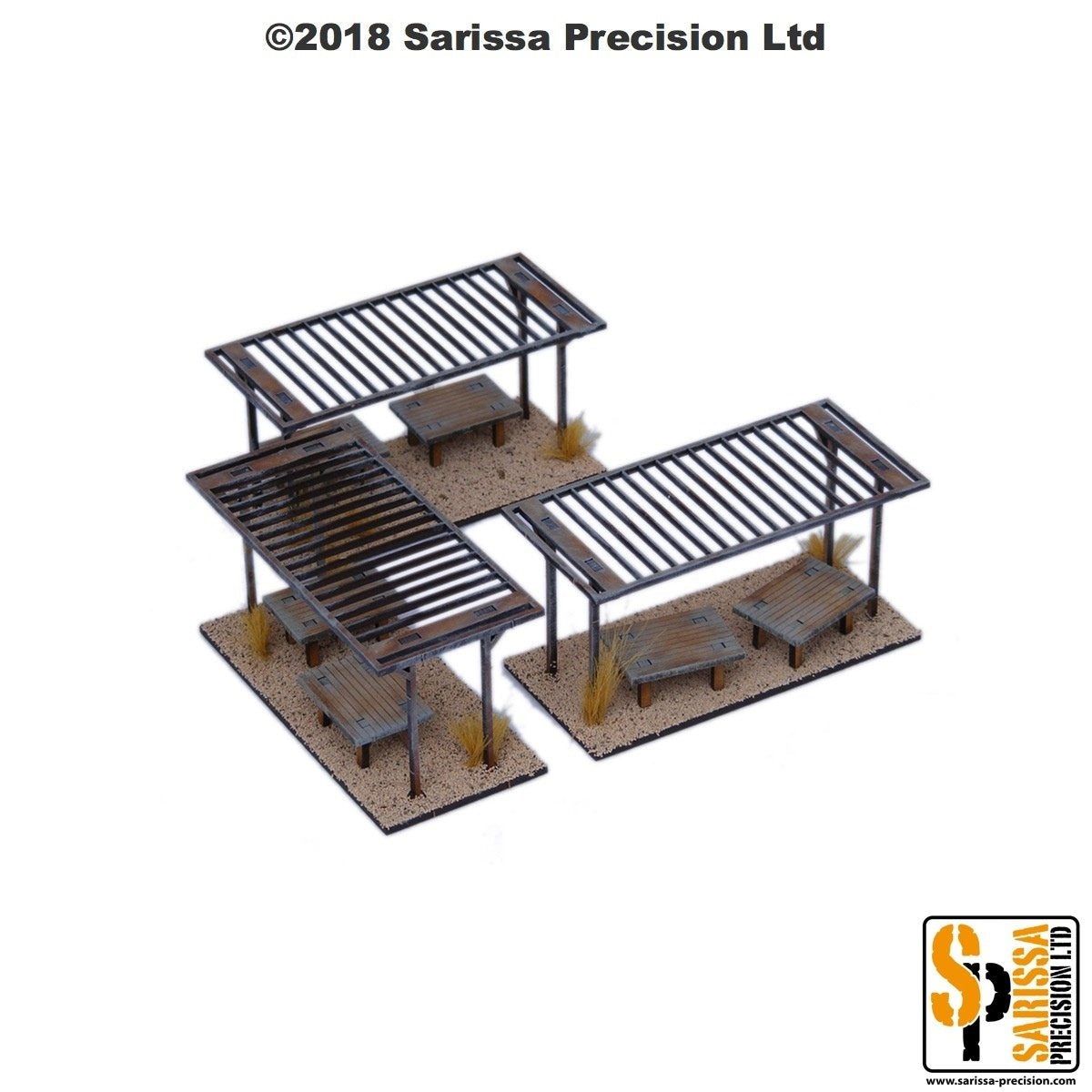 28mm Modern Market Stall Set