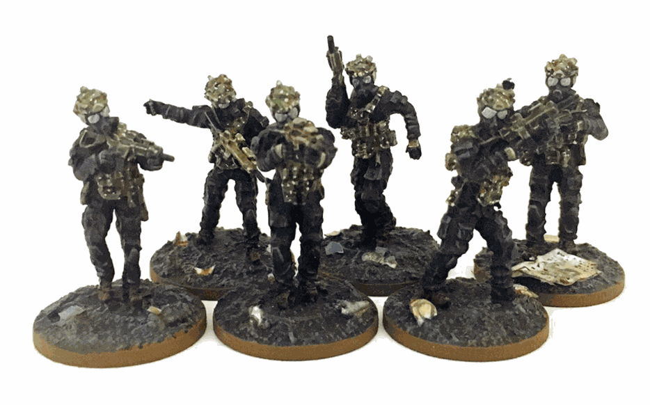 28mm Modern Urban SAS