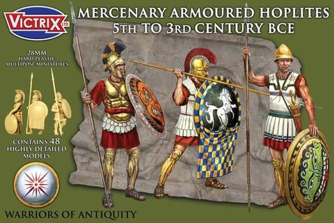 Victrix Mercenary Armoured Hoplites 5th to 3rd Century BCE