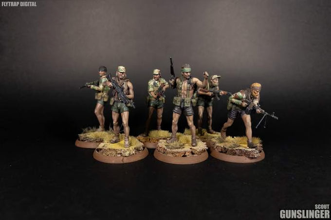 28mm Modern GUNSLINGER: Selous Scouts 3