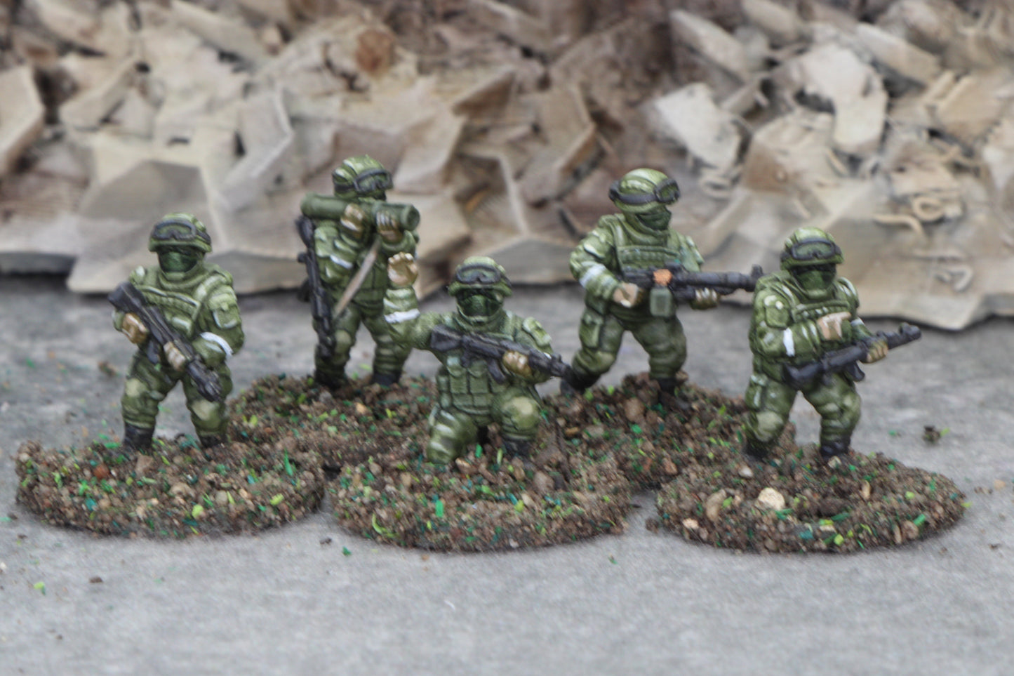 20mm Modern Russian Soldiers